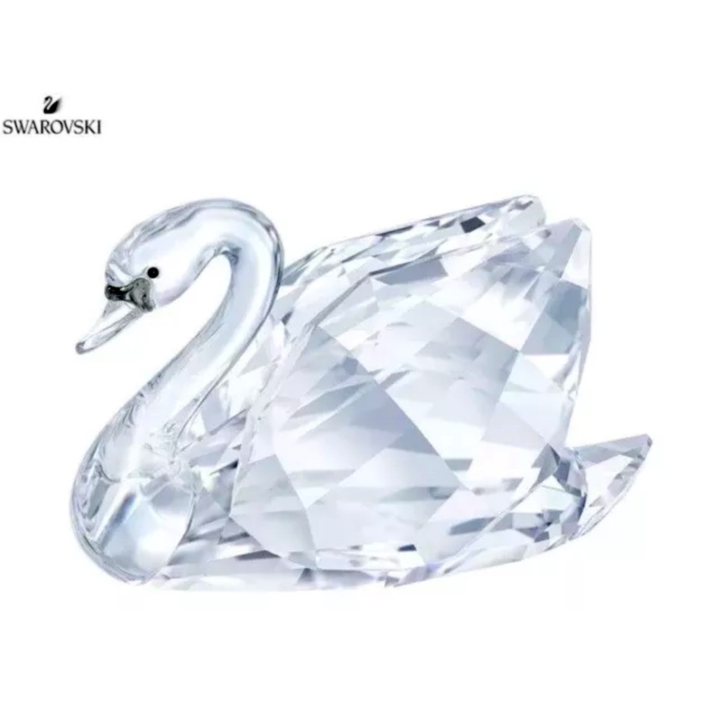 NIB Swarovski Graceful Swan 2018 Lmtd.Ed Crystal Clear Bird Figurine #5400171